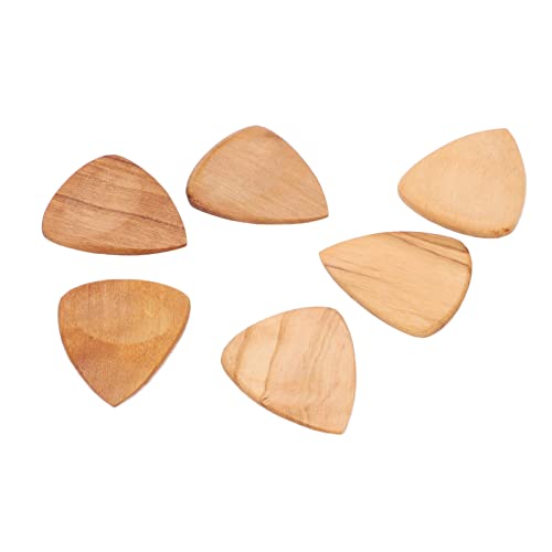 Médiators triangulaires en bois de couleur bois, prise en main confortable et durable pour l’apprentissage des… - Les Beatles, Paul McCartney, John Lennon, RIngo Starr, George Harrison Médiators triangulaires en bois de couleur bois, prise en main confortable et durable pour l'apprentissage des… – Image 4