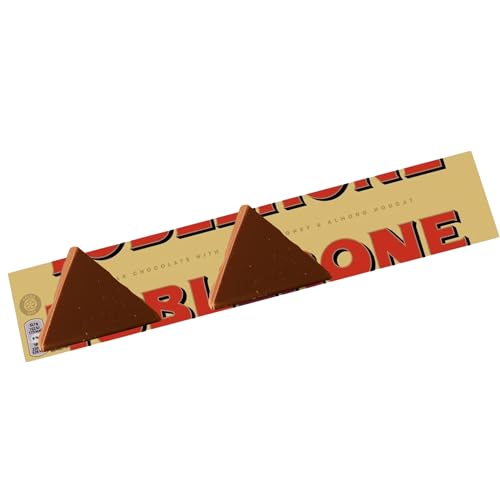 Milk Chocolate Bar 340g Swiss Chocolate with Honey and Almond Nougat Made with Swiss Milk Perfect for Gifting or Sharing | 1 pack