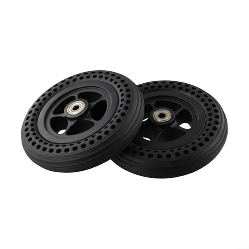 Pneu avec moyeu de roue pour fauteuil roulant 6x1 1/4 gonflable