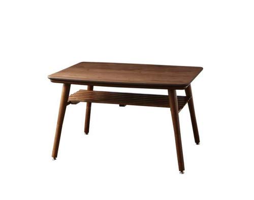 Amazon.co.jp : ウォールナットブラウン ダイニングこたつテーブル