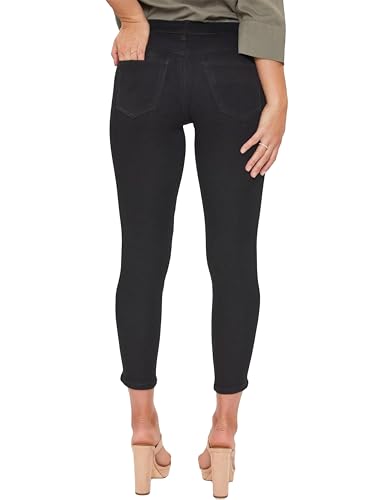 Royalty For Me Womens Women's Petite Hyperdenim Super Stretchy Essential Jean4