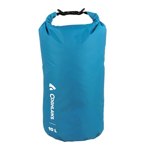 Coghlan's Lightweight Dry Bag 10L - Waterproof Roll-Top Sack with Buckle Closure for Camping, Hiking, Kayaking, and Outdoor Adventure