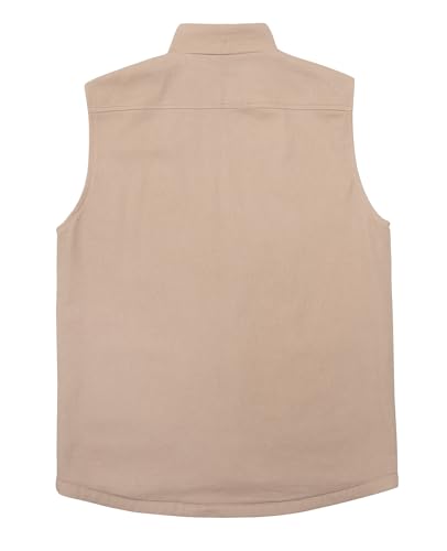 Image of ZENTHACE Men's Full Zip Reversible Work Casual Vest