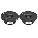 HIFIDIY LIVE 2PCS HiFi 4 inch Tweeter Speaker Unit 25-core Black Silk Membrane 8OHM 30W Home Film Treble Loudspeaker B1-103S