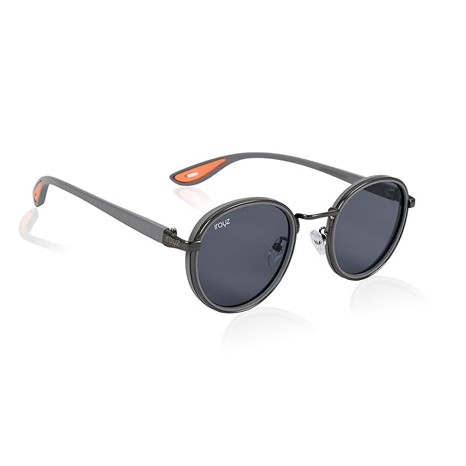 Round Sunglasses for Men and Women Vintage Metal Frame Eyewear with UV400 Protection Lightweight Retro Round Shades for Driving Travel Outdoor Activities and Fashion Wear Pack of 1-image-22