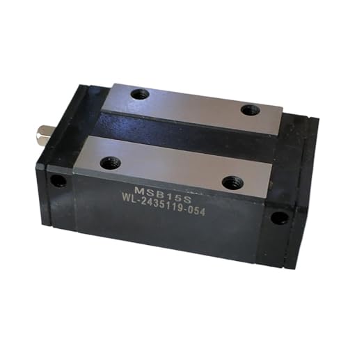 Guidage linéaire MSB15S-N patin chariot pour machine laser CO2 1pcs