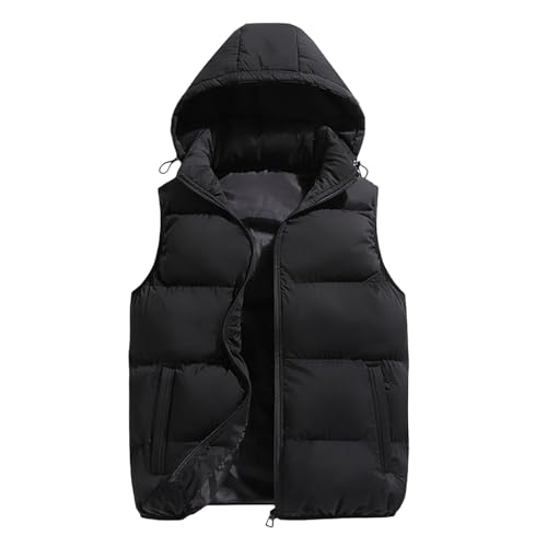 Chaleco para hombre grueso y suelto que soluciona el frío sin perder comodidad