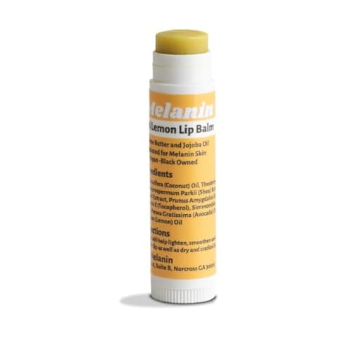 Glo Melanin Lemon Turmeric Lip Balm Cover