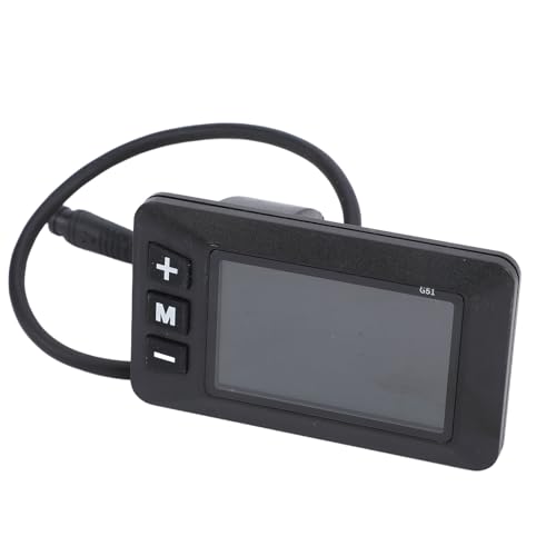 Velocímetro con conector impermeable y pantalla LCD de 6 pines para e-bike
