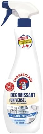 Chanteclair - Spray Dégraissant Bicarbonate, Idéaux sur Tout, Eff...