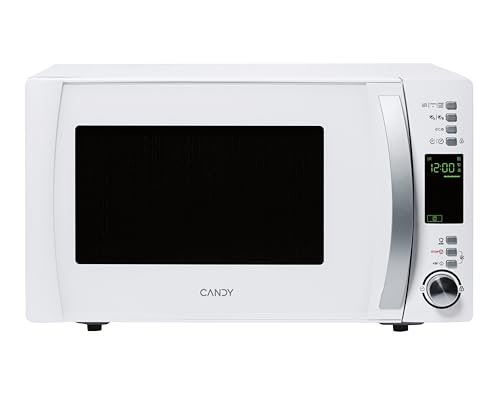 Candy CMXG25DCW - Microondas con grill y cook in app, 25 L, 40 programas automáticos, 1450 W, color blanco