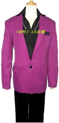 コスプレ衣装 逆転裁判 牙琉 響也 「桜时❀製」コスチューム、コスプレ (男性S)