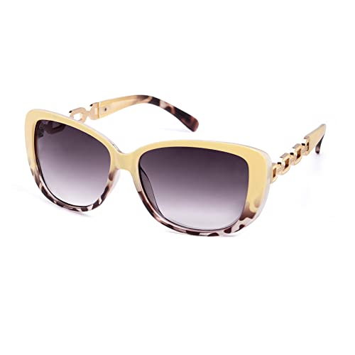 Trendy Oversized Women Sunglasses with Large Frame-Lightweight, Stylish Design, UV Protection Coating, Mixed Frame