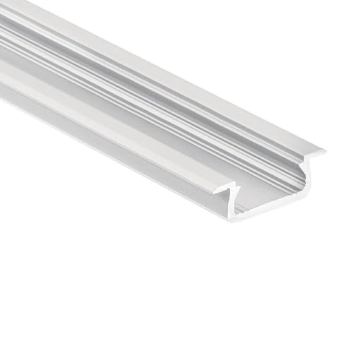 Ils Te Series - Shallow Well Recessed Channel - with Utilitarian Inspirations - 0.25 Inches Tall by 1 Inches Wide