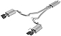 Borla 1014045BC Cat-Back Exhaust System 2.5 in. In/Out Incl. Tubing/Mufflers/Hardware/4 in. x 9.5 in. And 4 in. x 6.2 in. Dual Rolled Angle-Cut Tip Black Chrome Cat-Back Exhaust System
