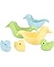 Simple Joys by Carter's Duck Rinse Cups and Squirties Bath Toy Bundle