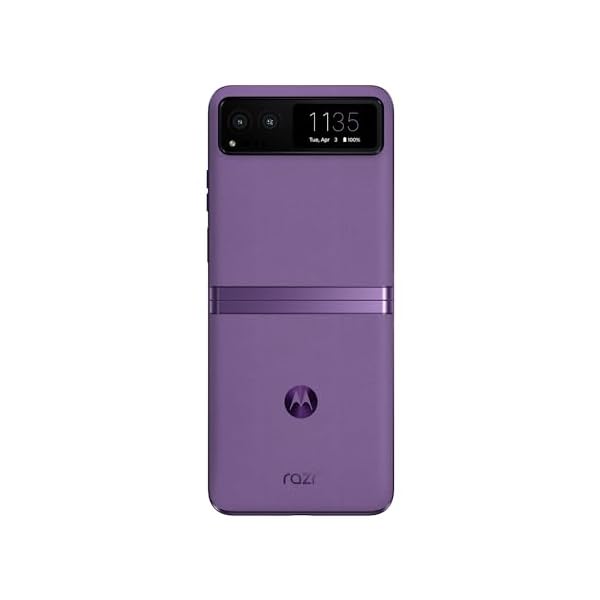 Motorola razr | 2023 | Unlocked | Made for US 8/128 | 32MP Camera | Summer Lilac, 73.95 x 170.82 x 7.35mm - Image 4