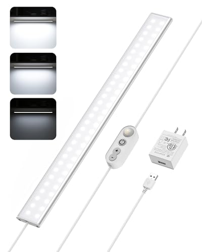 Image of ASOKO 16 inch Motion Sensor Dimmable Led Under Cabinet Light Cool White