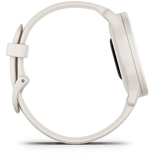 Garmin vivomove Sport, Hybrid Smartwatch, Health and Wellness Features, Touchscreen, White