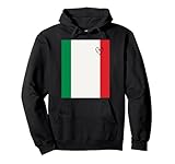 bandiera italia italia cuore orgoglioso patrimonio felpa con cappuccio
