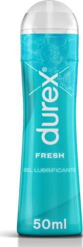 Durex Gel Fresh Lubrificante Intimo a Base D’Acqua, Effetto Fresco, 50 ml