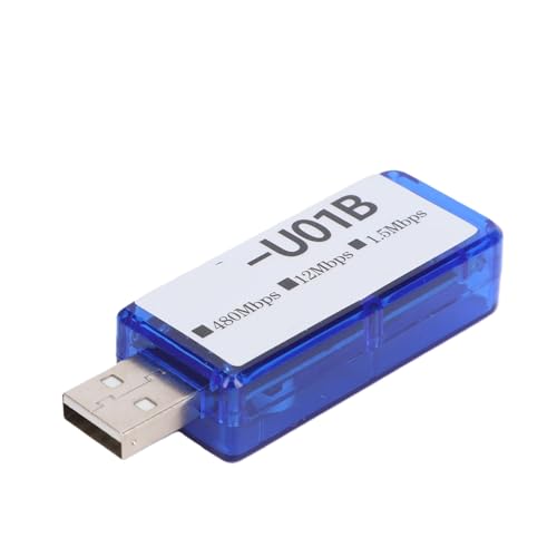 Isolateur numérique USB bleu transparent pour zone sensible
