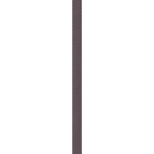 Image of Offray 475935 3 /8 inch Wide Single Face Satin Ribbon, Pewter Gray, 6 Yds
