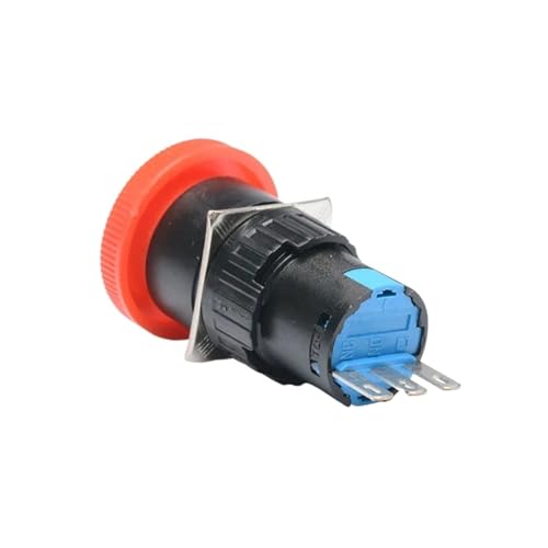 Arrêt d'urgence LA16Y-11ZS 16mm rouge pour éviter les pannes et protéger vos opérateurs