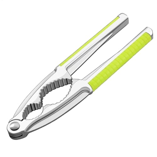 Offener Clip Aus Kastanienholzr,Ergonomischer Griff Pekannussschäler Tragbarer Kastanienöffner, Multifunktionale Walnussschneider-Zange Für Outdoor-Aktivitäten, Heimküche, Walnussknacke