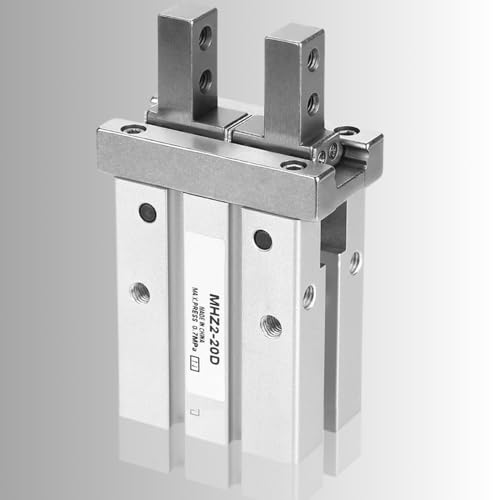 Jadeshay Cylindre Pneumatique MHZ2-20D 20mm, Pince Pneumatique De Style Parallèle à Alésage Cylindre de Pince à Air