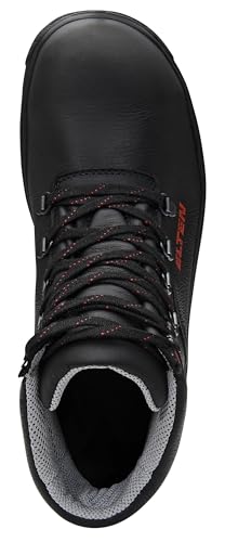 Foto von ELTEN Sicherheitsschuhe Renzo Mid ESD S3, Damen und Herren, Leder, Stahlkappe, leicht, robust 42, Schwarz