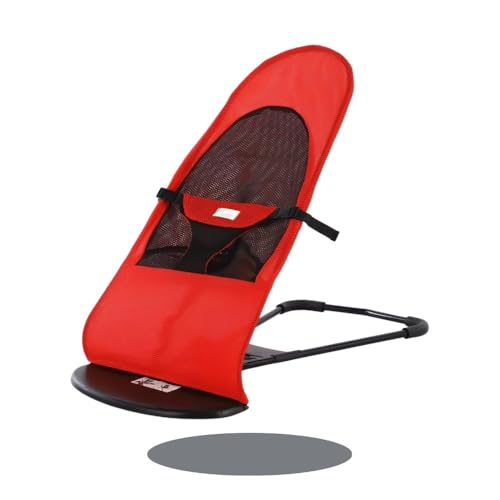 LumingLightペットハンモック 犬 猫用ロッキングチェア 小型犬用ロッキングチェア 高さ調節可能なロッキングチェア ロッキングチェア 室内外兼用 軽量で折りたたみ可能 ペットチェア (赤)