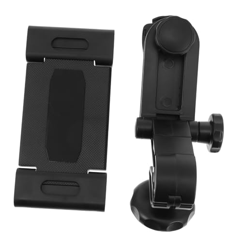 Happyyami 1pc Car Tablet Holder Adjustable Headrest Mount for Tablets Fits Support for Use Vehicles Charge While Watching Black