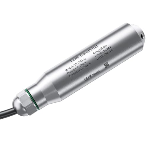 Capteur de niveau hydrostatique transmetteur pression cuve eau 1m - 4