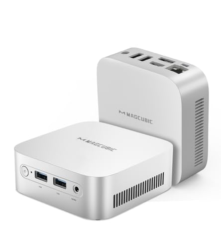 Magcubic Mini PC N150(4C/4T, bis zu 3,6 GHz) Unterstützt 16GB RAM...