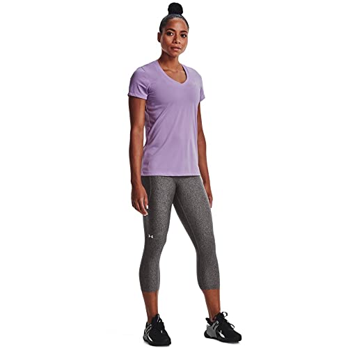 Image of Under Armour Womens Tech V-Neck Short-Sleeve T-Shirt