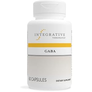 Integrative Therapeutics GABA – Supplement That Supports Brain Function* – Amino Acid Supplement – Gluten Free – Dairy Free – Vegan – 750 mg – 60 Capsules