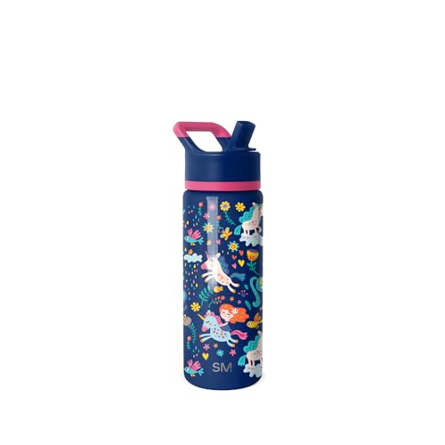 Simple Modern Kids Water Bottle & Toddler Cup | 18oz | Unicorn