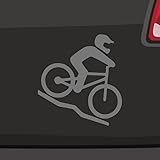 Downhill Aufkleber 6 Größen 21 Farben- Mountainbike MTB Offroad Dirt Bergabfahrt