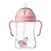 Lernbecher Hello Kitty Candy Floss mit gewichtetem Trinkhalm für Kinder ab 6 Monaten