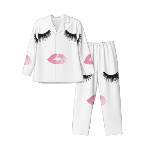 Ensemble pyjama blanc homme élégant boutonné style classique de nuit
