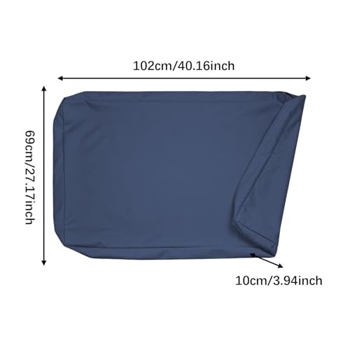 Colcolo Hundebettbezug Hundeschlafmatratze Schonbezug Kratzfestigkeit Wasserdicht Pflegeleicht Hundekistenmattenbezug Schutz, 102cmx69cmx10cm