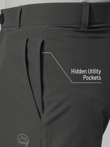 Image of Reccy Men's Trekking Hiking Camping Regular Fit Nomadic Lite Pants - Ultralight, Water Resistant, Highly Breathable, UPF 40 Sun Protection