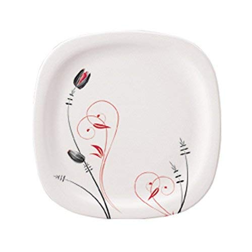 Set de table Tulip Nuit Risecollection : 6 assiettes rondes multicolores 20x20x5 cm