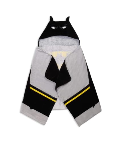Batman Kids Bath/Pool/Beach Super Soft Cotton Terry Hooded...