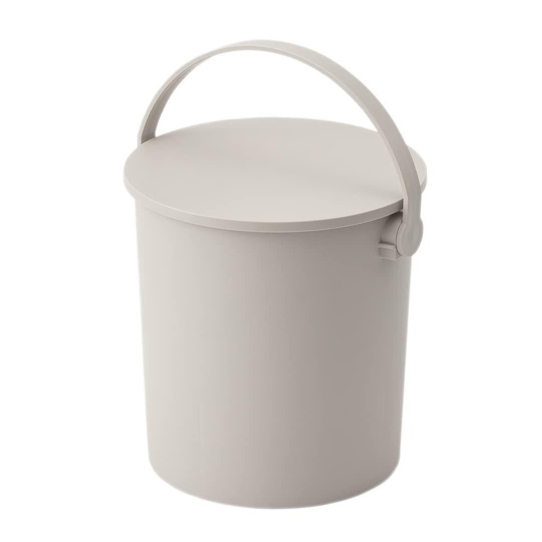 Amazon｜[ケユカ] KEYUCA 座れる 収納バケツ (15L 蓋付き) 日本製