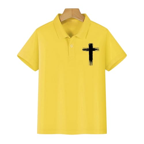 Girls Golf Collared Polo Shirts Kids Short Sleeve School Uniform Girl Cross Embroidery Golf Shirt Casual Clothes3