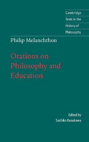 Amazon.com: Melanchthon: Orations on Philosophy and Education ...