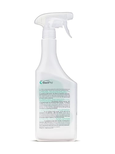 BactPro - BactHome - Beseitigt Gerüche, Schweiß- und Urinflecken von Matratzen, Kleidung, Schuhen und Sportgeräten - BactPro Bio-Aktivator - Spray 700 ml