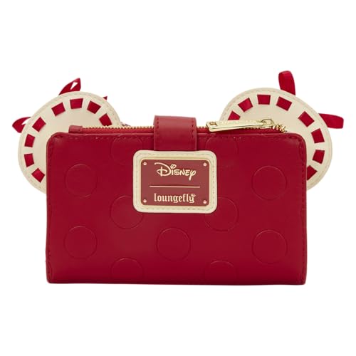 Image of Minnie Mouse Rock The Dots Coquette Flap Wallet